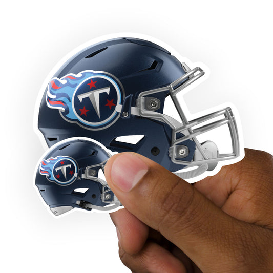 Tennessee Titans:   Helmet Minis        - Officially Licensed NFL Removable     Adhesive Decal