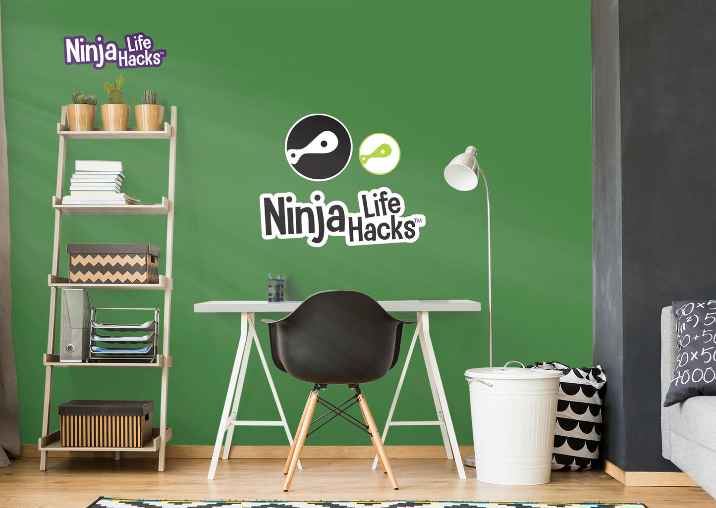 Logo Icon - Officially Licensed Ninja Life Hacks Removable Adhesive Decal