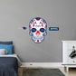 New England Patriots: Skull - Officially Licensed NFL Removable Adhesive Decal