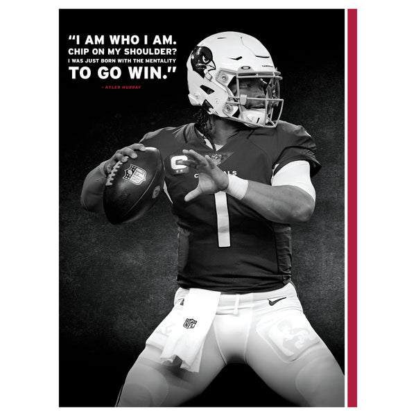 Kyler Murray Arizona Cardinals 24.25'' x 35'' Framed Players Only Poster 