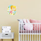 Nursery: Nursery Happiness Icon        -   Removable     Adhesive Decal