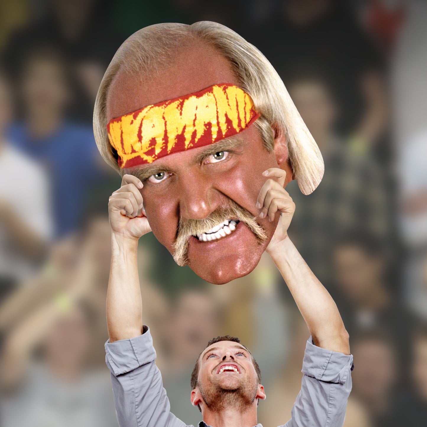Hulk Hogan 2021   Foam Core Cutout  - Officially Licensed WWE    Big Head