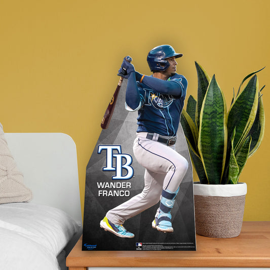 Tampa Bay Rays: Wander Franco 2022  Mini   Cardstock Cutout  - Officially Licensed MLB    Stand Out