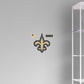 New Orleans Saints:   Logo        - Officially Licensed NFL Removable     Adhesive Decal