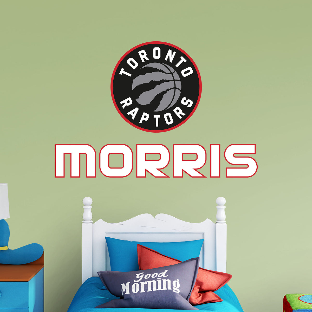 Toronto Raptors - Stacked Logo - With Personalized Name - Official NBA ...