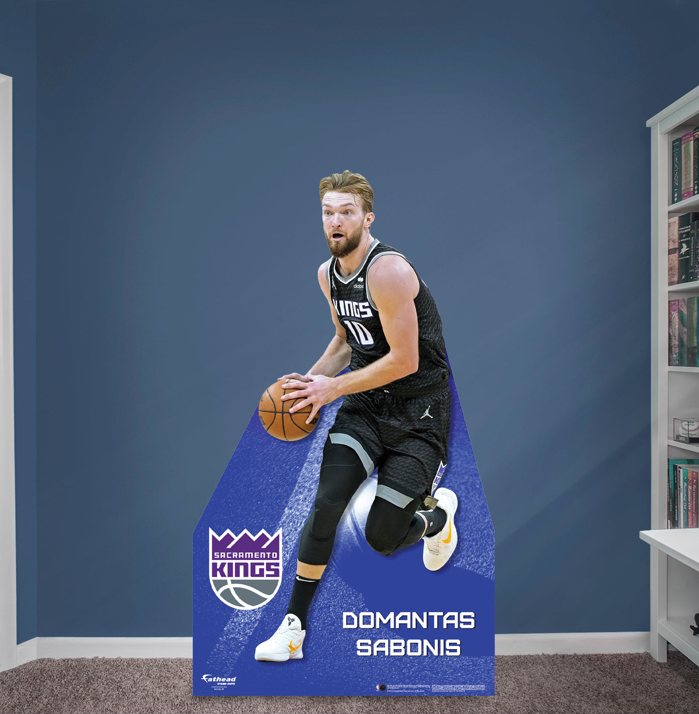 Sacramento Kings: Domantas Sabonis 2022  Life-Size   Foam Core Cutout  - Officially Licensed NBA    Stand Out