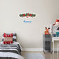 Christmas: Stripes Icon - Removable Adhesive Decal