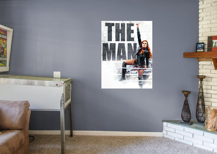 Becky Lynch - Peel & Stick Poster - Official WWE - Reusable Vinyl Wall Decal