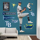 Tampa Bay Rays: Shane McClanahan         - Officially Licensed MLB Removable     Adhesive Decal
