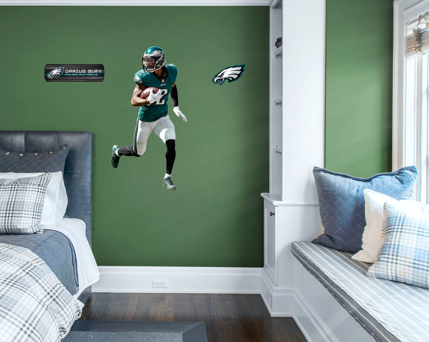 Philadelphia Eagles: Darius Slay         - Officially Licensed NFL Removable     Adhesive Decal