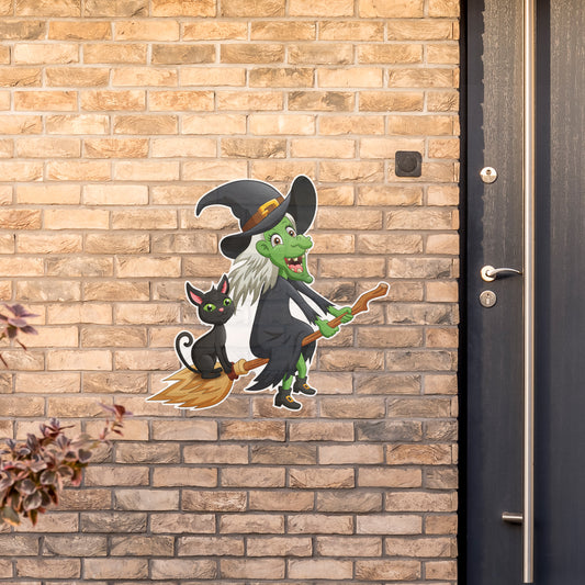 Halloween: Green Witch Alumigraphic        -      Outdoor Graphic