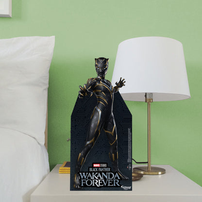Black Panther Wakanda Forever: Black Panther Mini Cardstock Cutout - Officially Licensed Marvel Stand Out