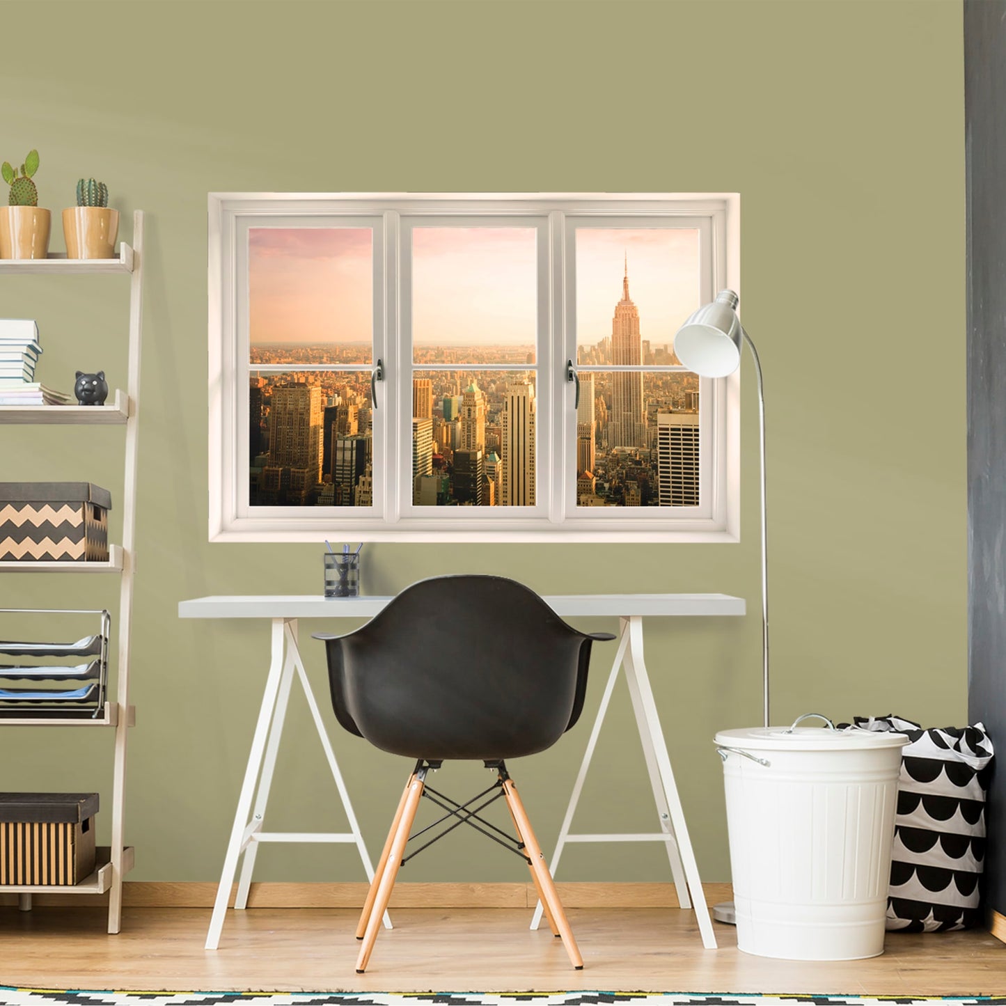 Instant Window: Empire State Building - Removable Wall Graphic