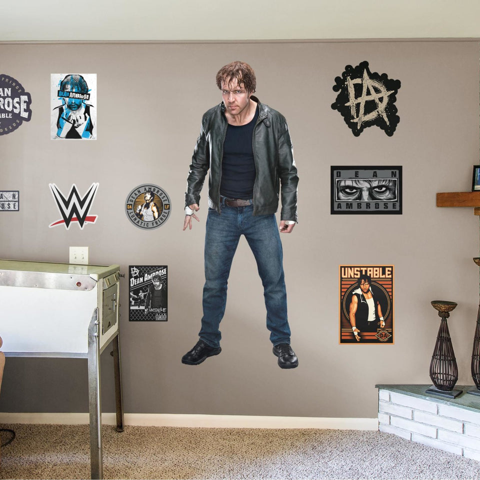 Life-Size Superstar + 9 Decals (30"W x 77"H)