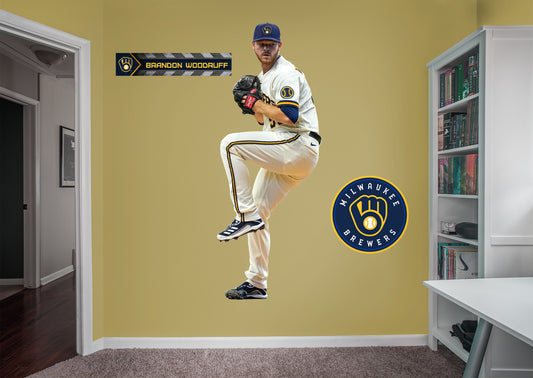Milwaukee Brewers: Willy Adames 2023 - Officially Licensed MLB Removable  Adhesive Decal