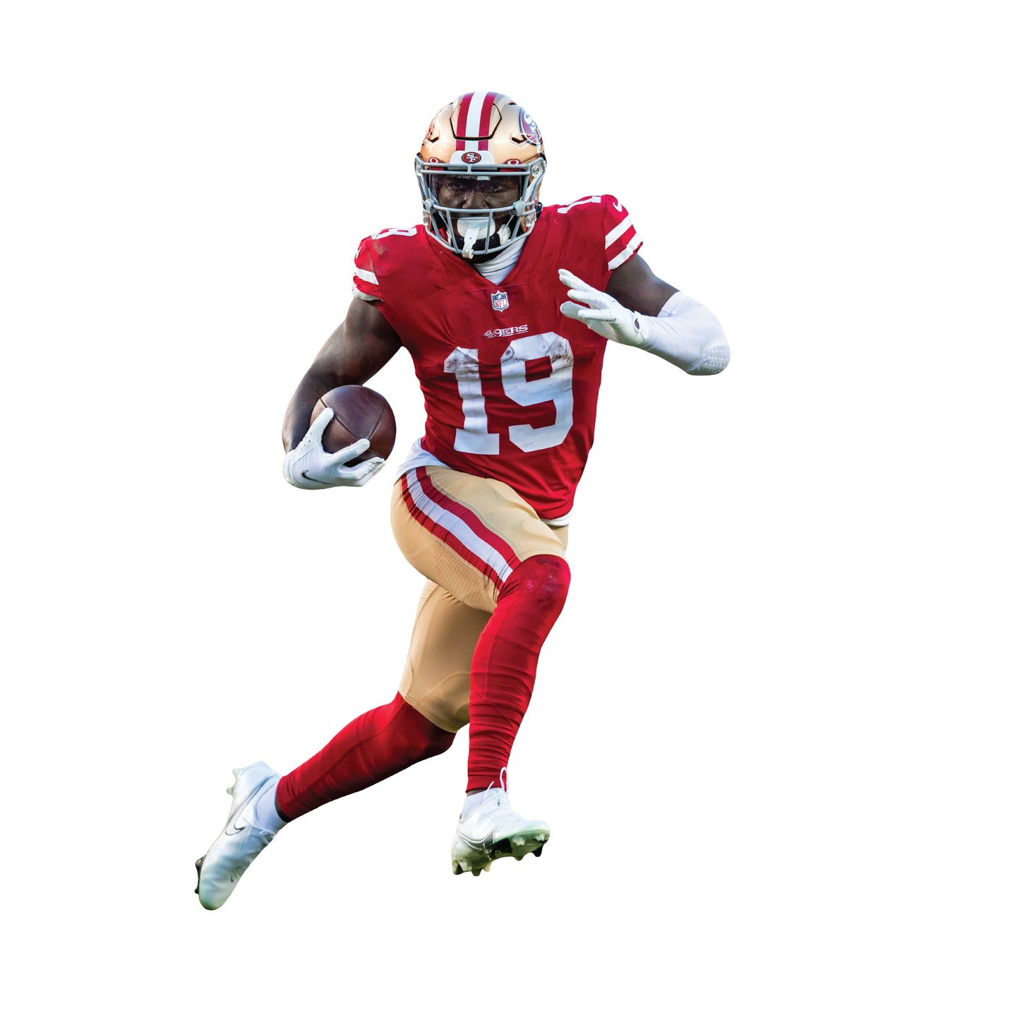 San Francisco 49ers: Deebo Samuel 2022 - Officially Licensed NFL Outdo –  Fathead