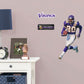 Minnesota Vikings: Cris Carter 2021 Legend        - Officially Licensed NFL Removable Wall   Adhesive Decal