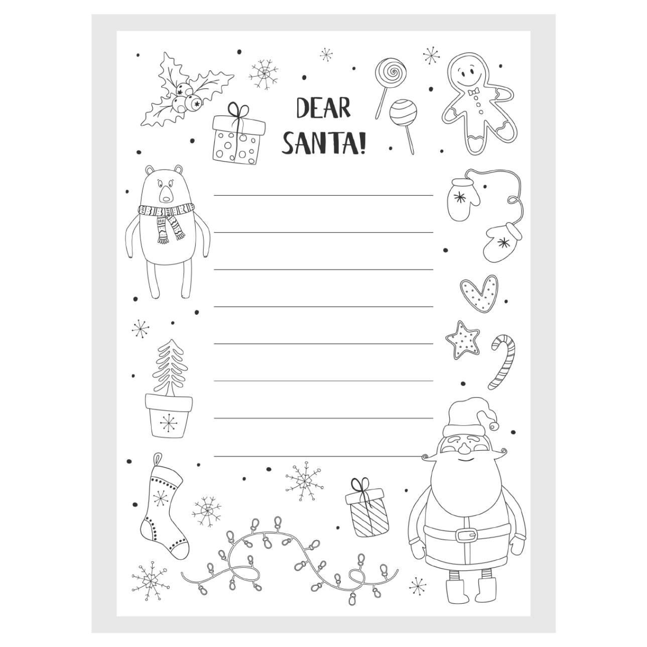 Christmas: Mittens Dry Erase - Removable Adhesive Decal – Fathead