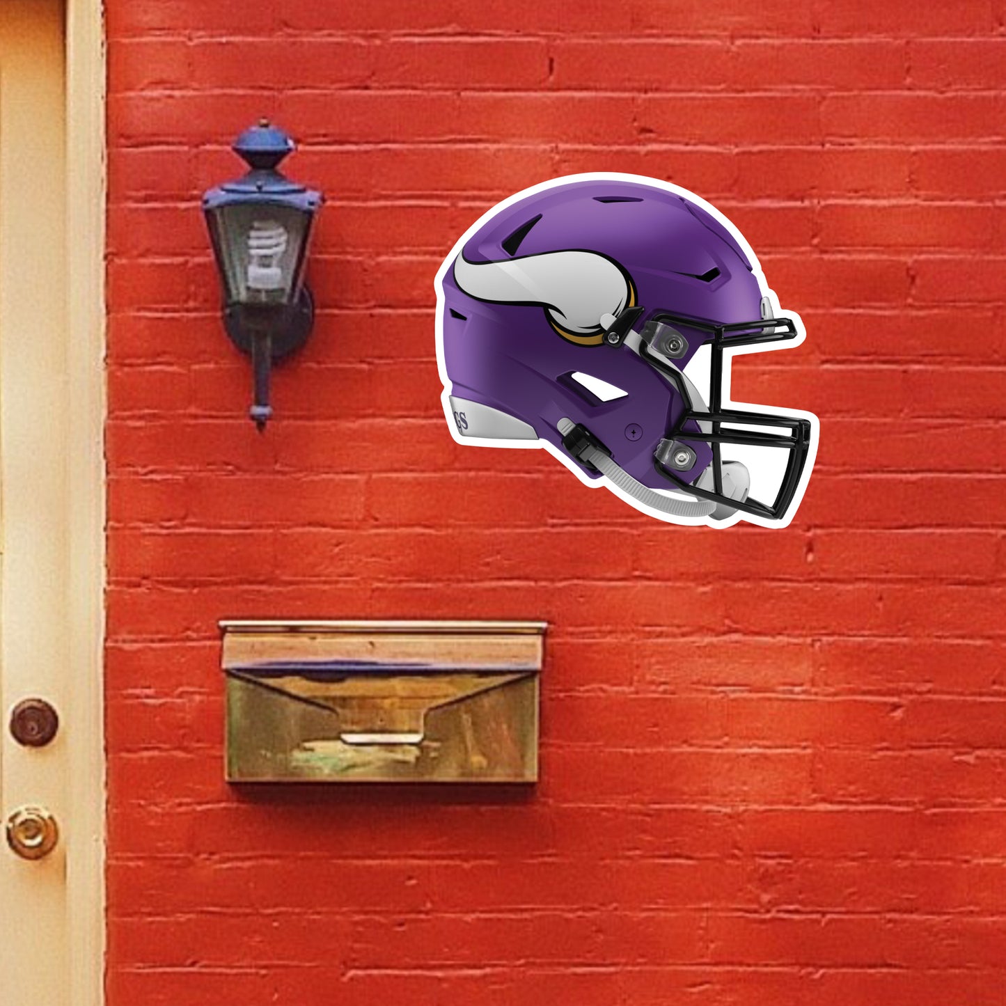 Minnesota Vikings:  2022 Outdoor Helmet        - Officially Licensed NFL    Outdoor Graphic