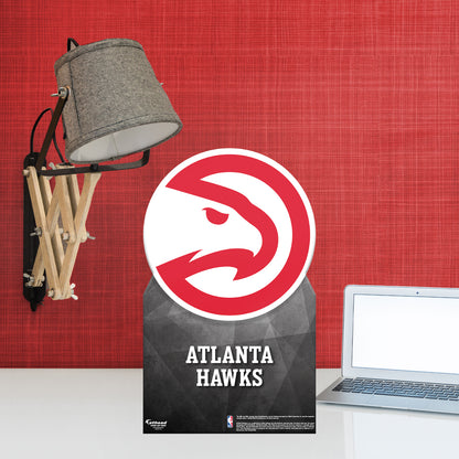 Atlanta Hawks:   Logo  Mini   Cardstock Cutout  - Officially Licensed NBA    Stand Out