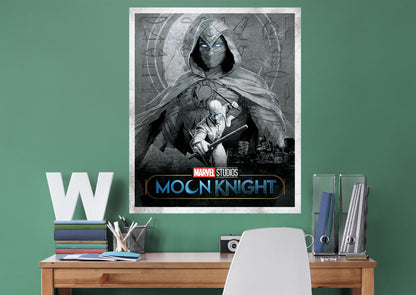 Moon Knight:  Poster Mural        - Officially Licensed Marvel Removable     Adhesive Decal