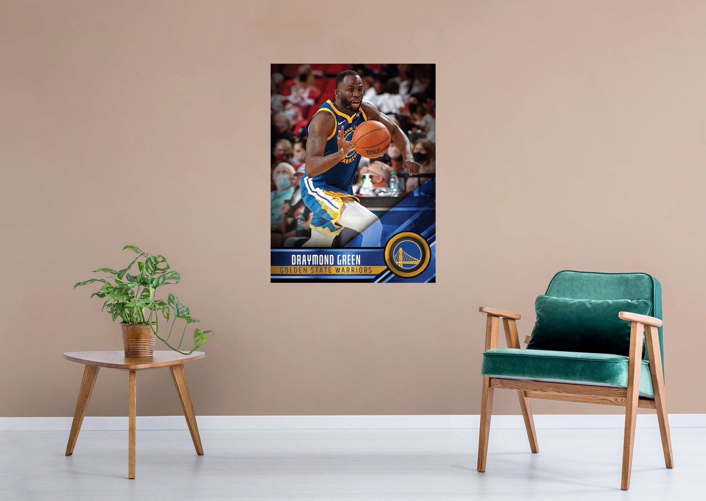 Golden State Warriors: Draymond Green Poster - Officially Licensed NBA Removable Adhesive Decal
