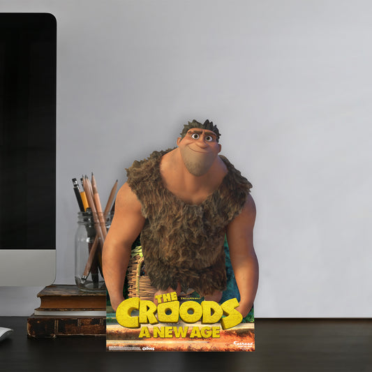 The Croods 2: Grug Mini   Cardstock Cutout  - Officially Licensed NBC Universal    Stand Out
