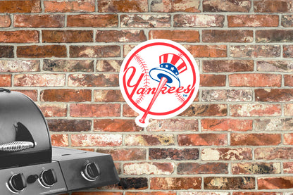 New York Yankees:  Logo        - Officially Licensed MLB    Outdoor Graphic