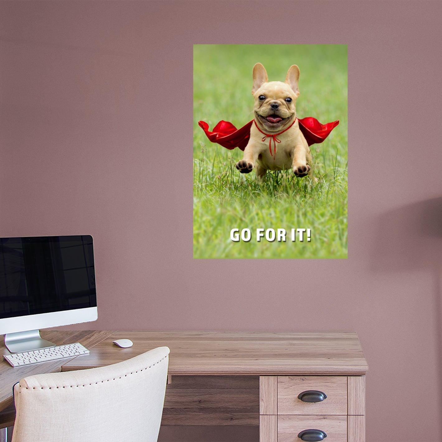 Avanti Press: Go For It Mural - Removable Adhesive Decal