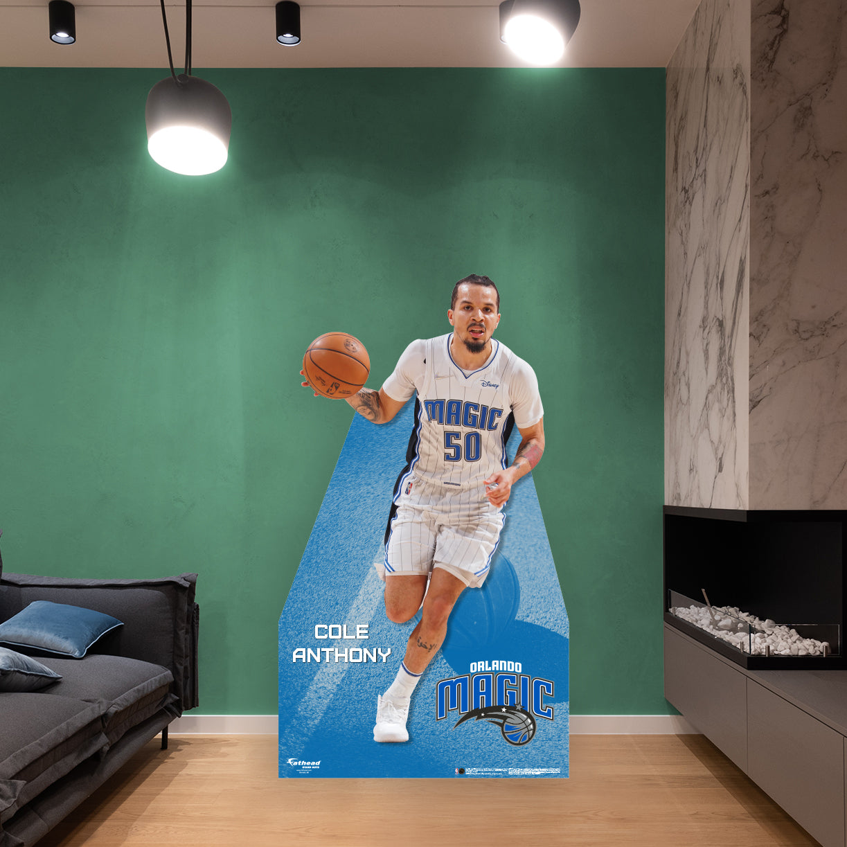 Orlando Magic: Cole Anthony Life-Size Foam Core Cutout - Officially Licensed NBA Stand Out