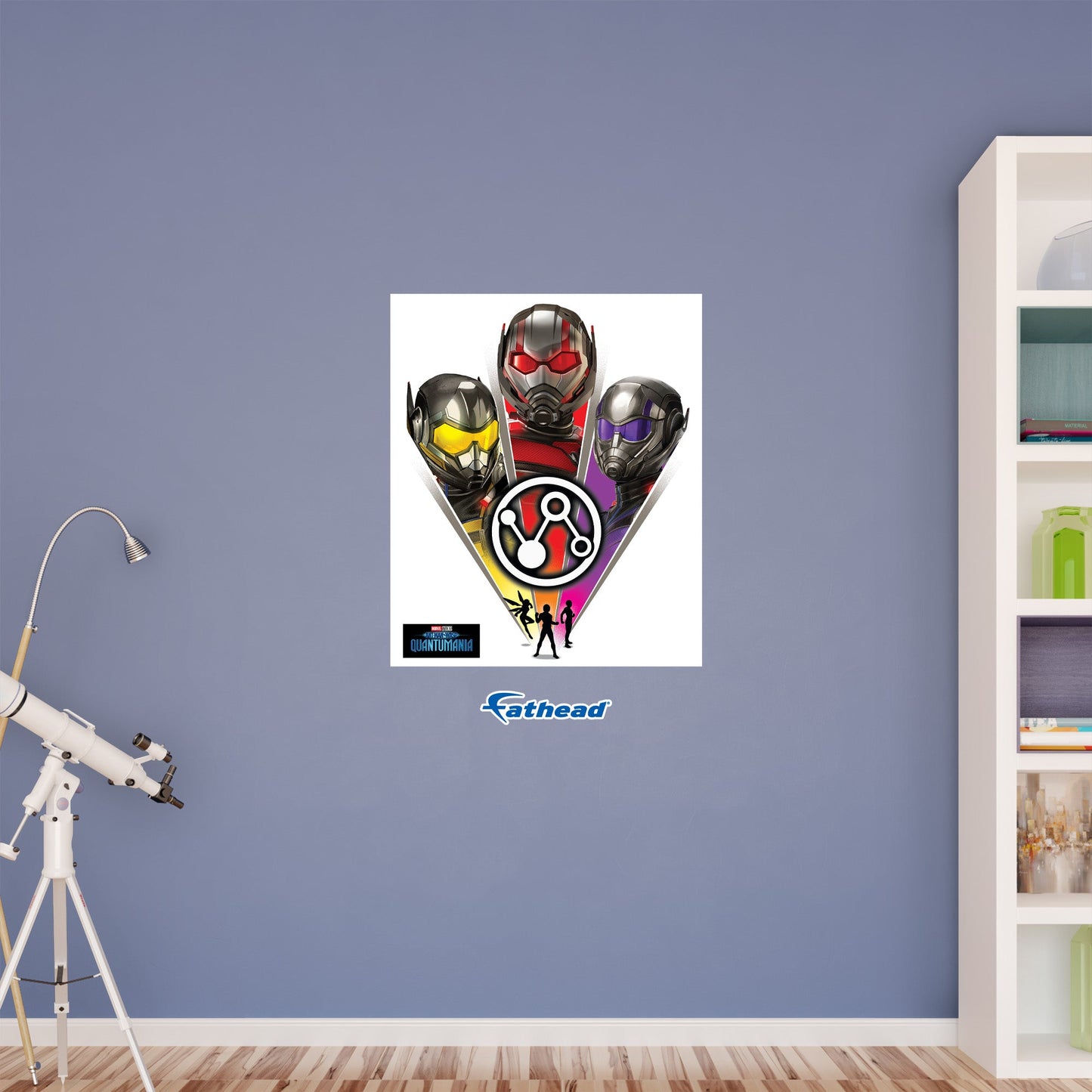Ant-Man and the Wasp Quantumania: United Forces Poster - Officially Licensed Marvel Removable Adhesive Decal