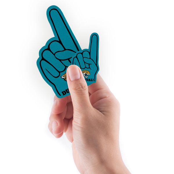 Jacksonville Jaguars: 2021 Foam Finger - Officially Licensed NFL Remov