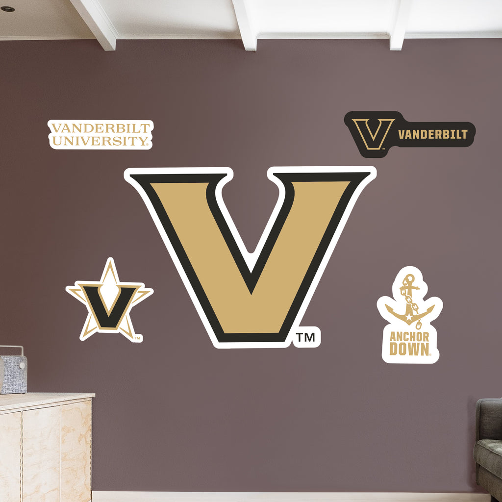 Giant Logo +3 Decals (35"W x 51"H)