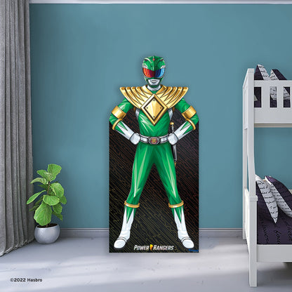 Power Rangers: Green Ranger Life-Size Foam Core Cutout - Officially Licensed Hasbro Stand Out