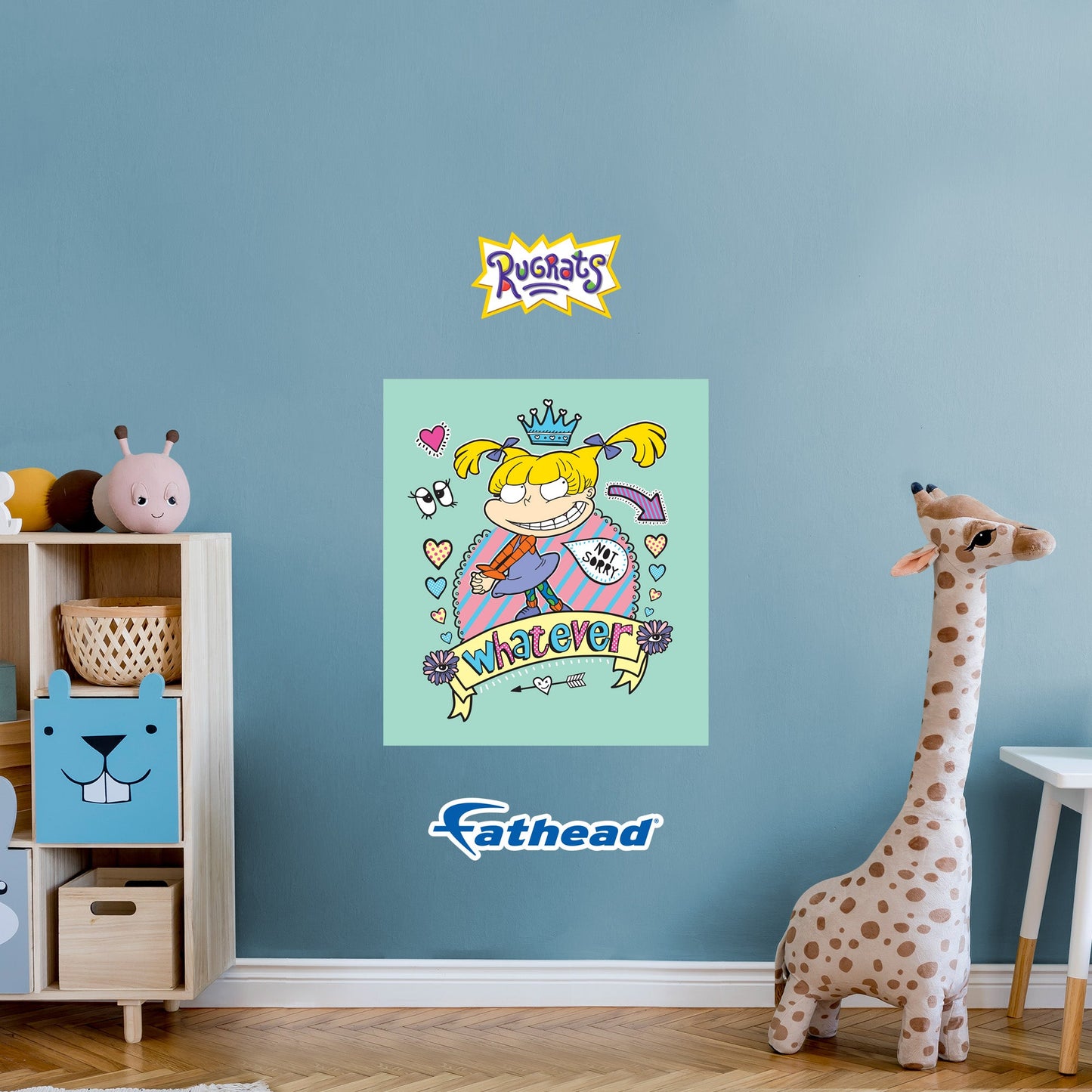Rugrats: Whatever Poster - Officially Licensed Nickelodeon Removable Adhesive Decal