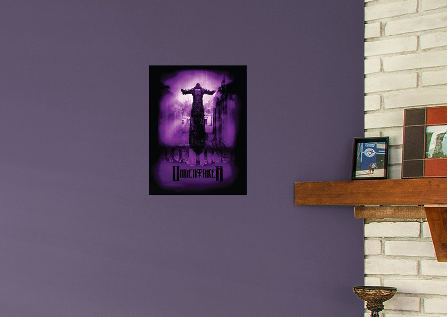 Undertaker  Mural        - Officially Licensed WWE Removable Wall   Adhesive Decal