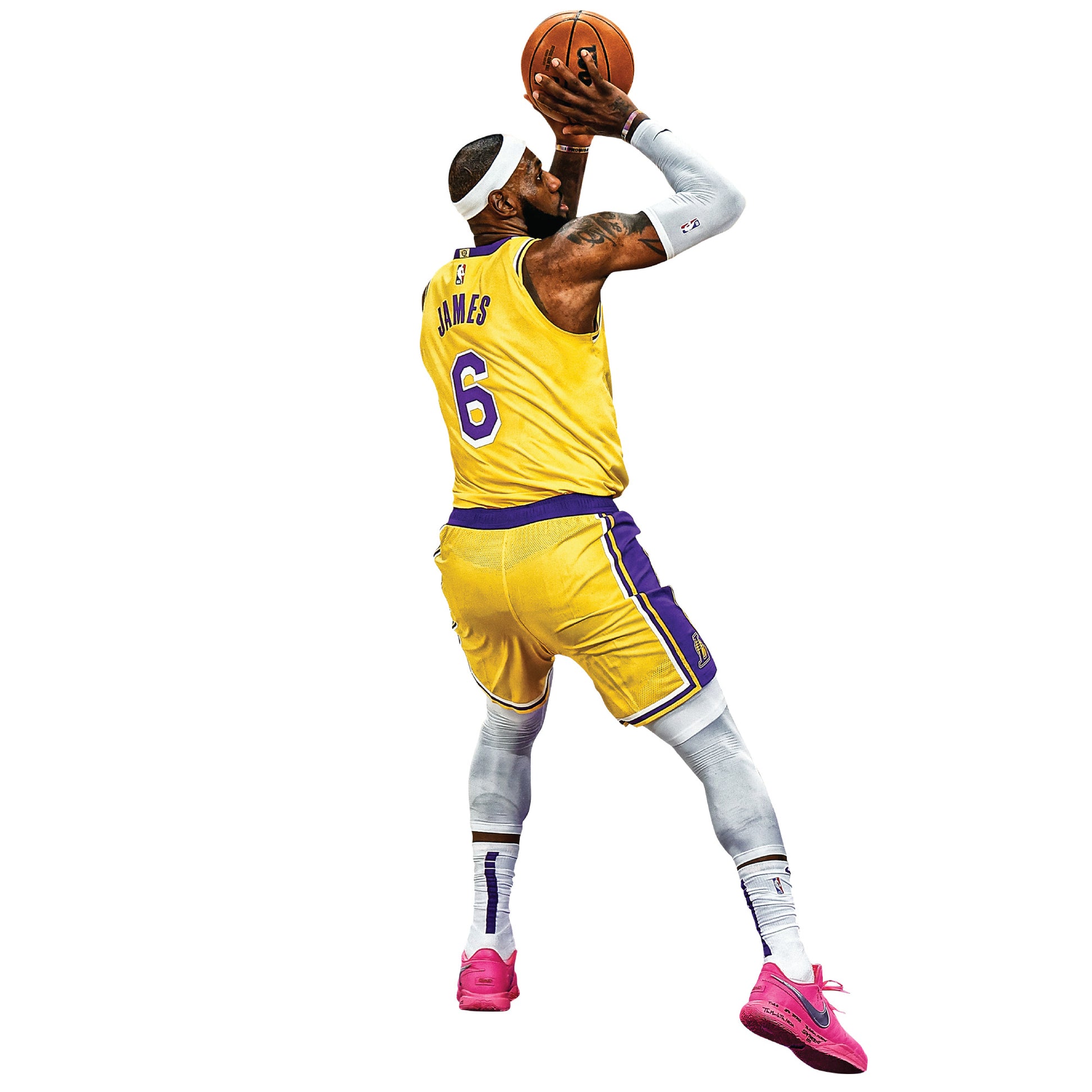 Los Angeles Lakers: LeBron James 2023 All-Time Scoring Leader Shot - O –  Fathead