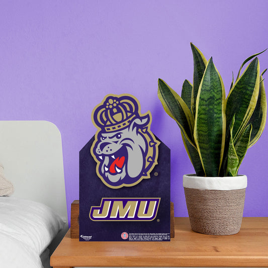 James Madison Dukes: Mini Cardstock Cutout - Officially Licensed NCAA Stand Out