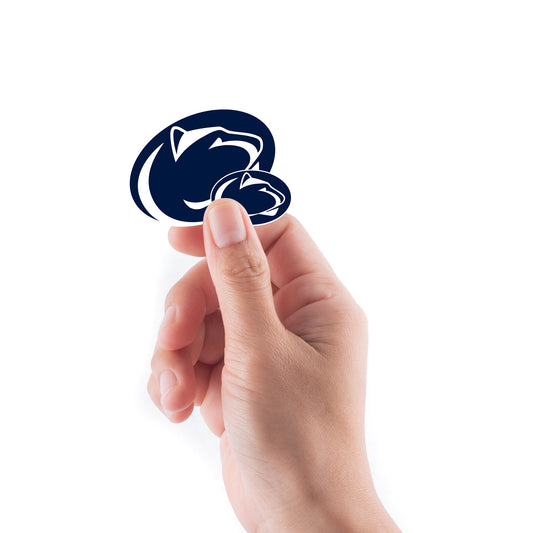 Sheet of 5 -Penn State U: Penn State Nittany Lions  Logo Minis        - Officially Licensed NCAA Removable    Adhesive Decal