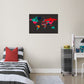World Maps:  Neon Map Mural        -   Removable Wall   Adhesive Decal