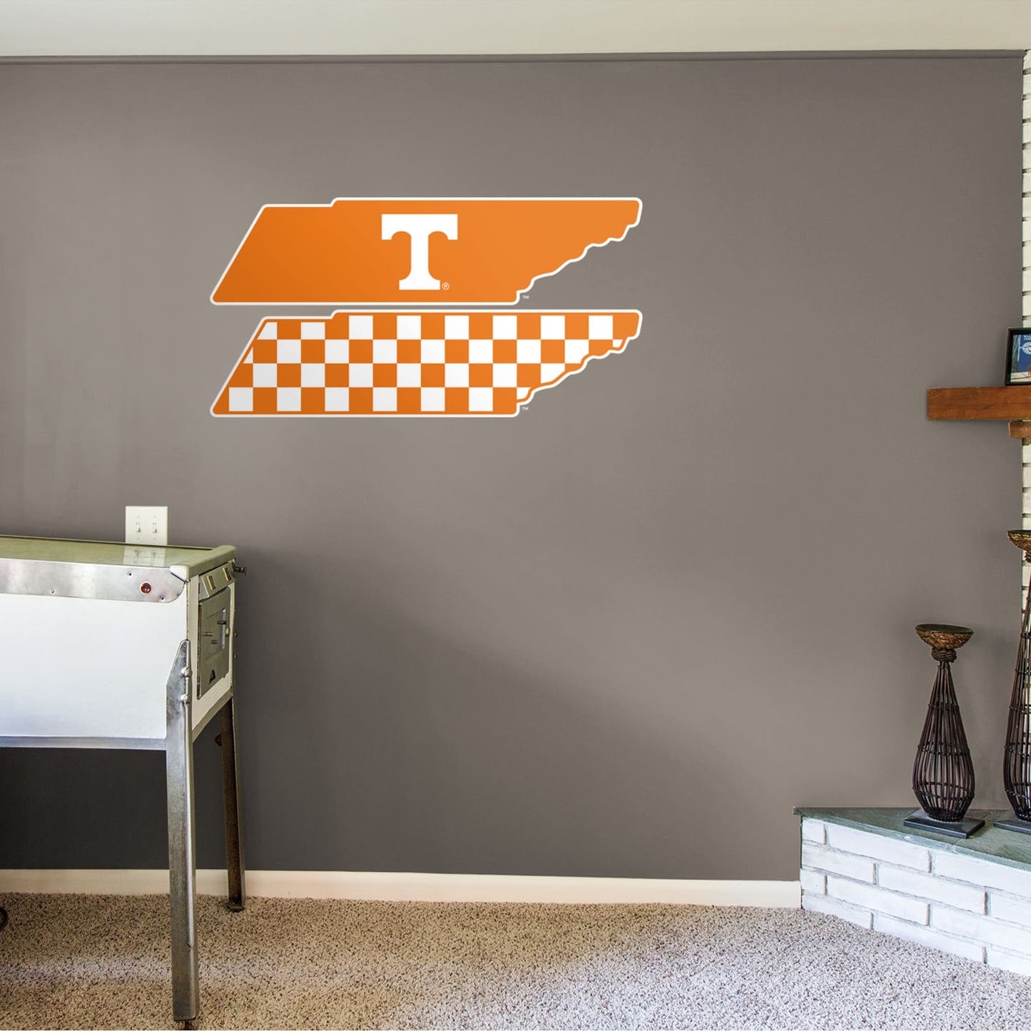 Tennessee Volunteers: State of Tennessee - Officially Licensed Removable Wall Decal