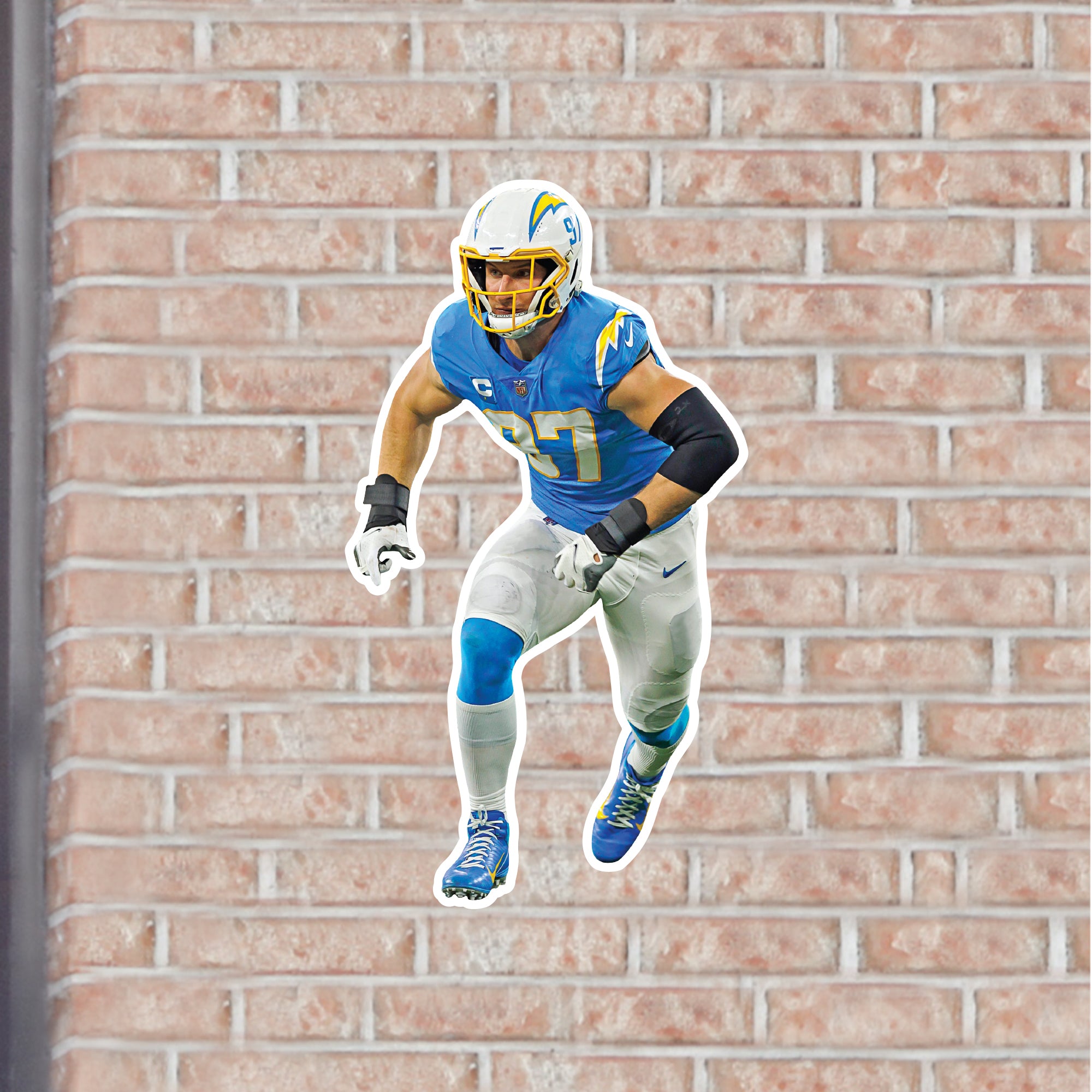 Joey Bosa, “core” player. Another football card inspired wallpaper