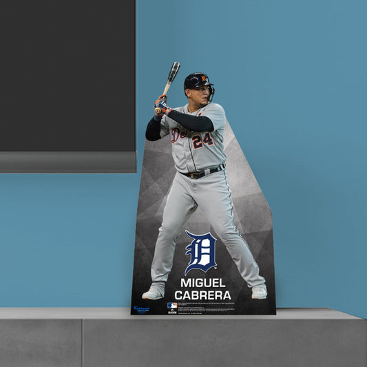 Detroit Tigers: Miguel Cabrera 2022  Mini   Cardstock Cutout  - Officially Licensed MLB    Stand Out