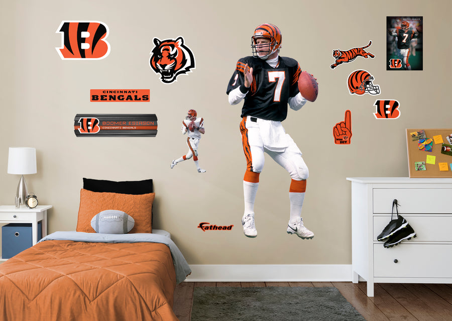 Boomer Esiason - RealBig Legend Collection - Official NFL - Cincinnati Bengals - Reusable Vinyl Wall Decals