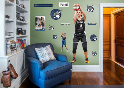 Minnesota Lynx: Natalie Achonwa 2021        - Officially Licensed WNBA Removable Wall   Adhesive Decal
