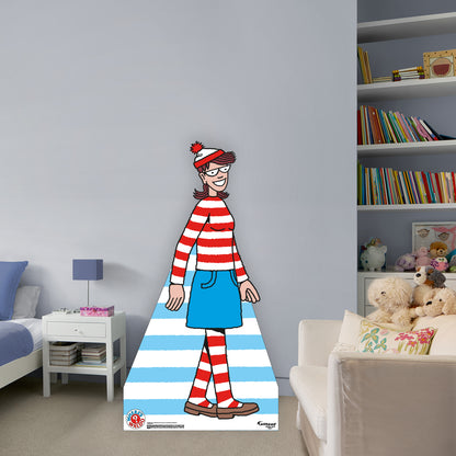 Where's Waldo: Wenda Life-Size   Foam Core Cutout  - Officially Licensed NBC Universal    Stand Out