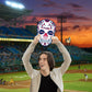Atlanta Braves: Skull Foam Core Cutout - Officially Licensed MLB Big Head
