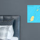 Maps of North America: Grenada Mural        -   Removable Wall   Adhesive Decal