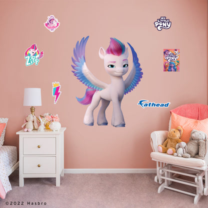 My Little Pony: Zip RealBig - Officially Licensed Hasbro Removable Adhesive Decal