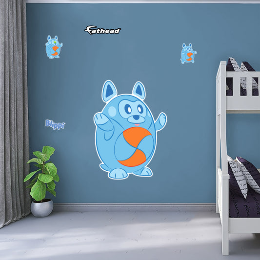 DBO RealBig        - Officially Licensed Blippi Removable     Adhesive Decal